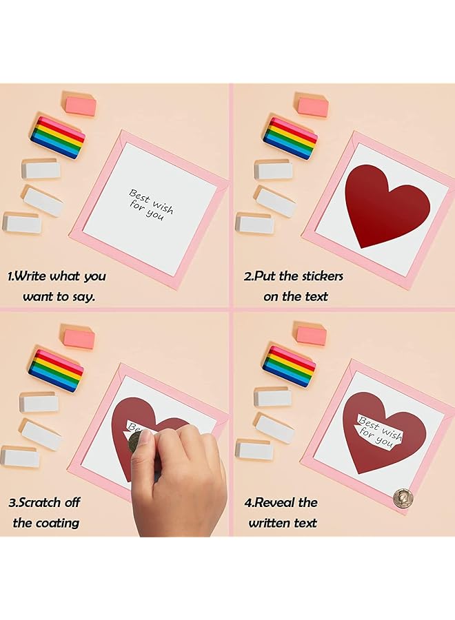 إيروريكس مجموعة من 150 ملصقًا لاصقًا ذاتيًا قابلًا للكشط على شكل دائرة دائرية مقاس 1 بوصة لبطاقات المكافأة القابلة للكشط بنفسك فضية - Image 3