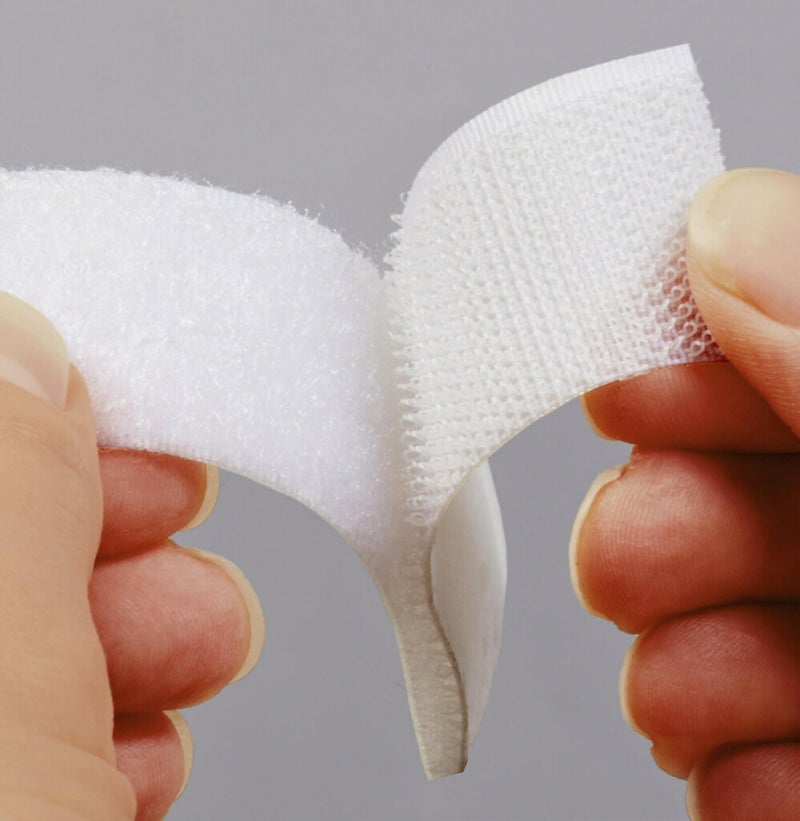 Scotch Multi-Purpose Hook and Loop Fasteners, 1 Roll, White, for Indoor Use, 3/4 in x 15 ft - Image 3