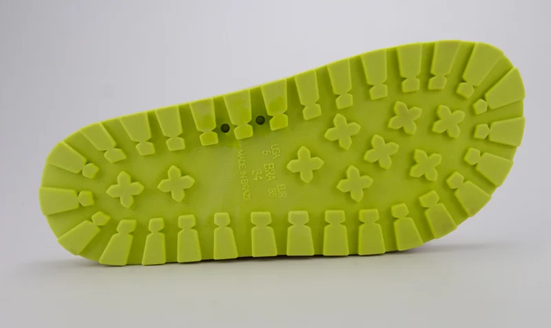 Voices Folk Women'S Birken Style Sandal With Adjustable Strap - Yellow/White