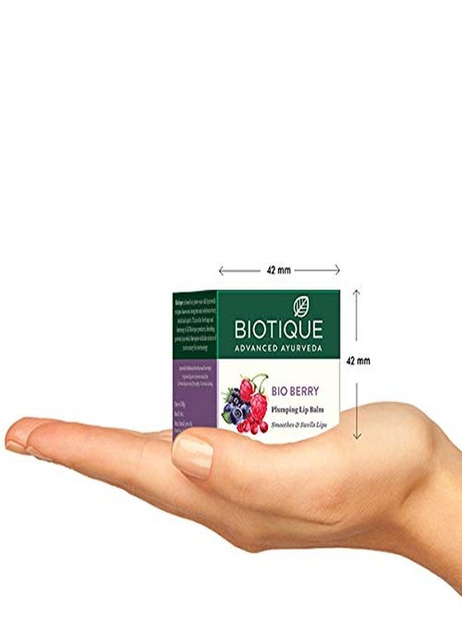 Biotique Bio Berry Plumping Lip Balm Smoothes & Swells Lips, 12G & Biotique Bio Milk Protein Whitening & Rejuvenating Face Pack For All Skin Types, 50G - Image 4