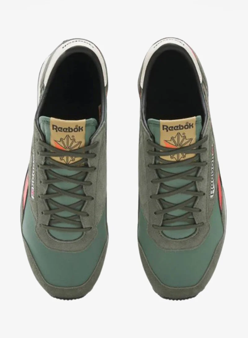 Reebok Grit Green/Semi Orange Flare/Alabaster Reebok Aztec II Unisex Shoes  | Best Price UAE