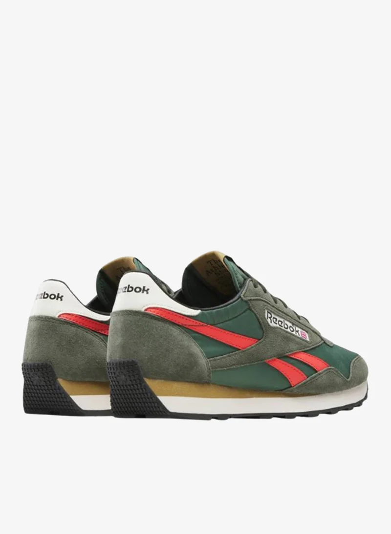 Reebok Grit Green/Semi Orange Flare/Alabaster Reebok Aztec II Unisex Shoes  | Best Price UAE