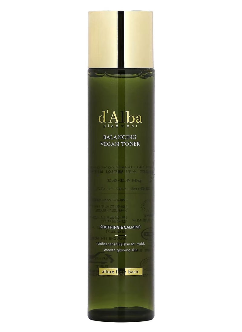 d'Alba - Balancing Vegan Toner 5.07 fl oz (150 ml) - Image 1