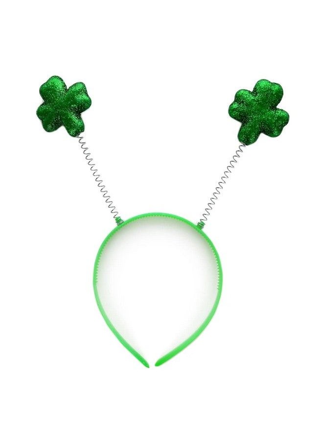 GiftExpress 6Pack St Patrick Day Shamrock Headband Shamrock Head Boppers St Patrick Hair Accessories Party Supplies  - Image 3
