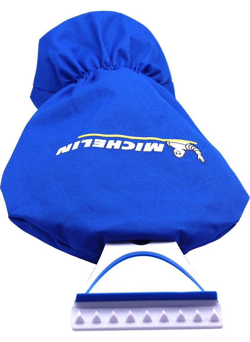 Michelin MC32637 Ice Scraper with Fleece Gloves, Wiper Cleaner  - Image 1
