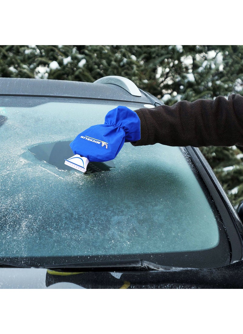 Michelin MC32637 Ice Scraper with Fleece Gloves, Wiper Cleaner  - Image 4