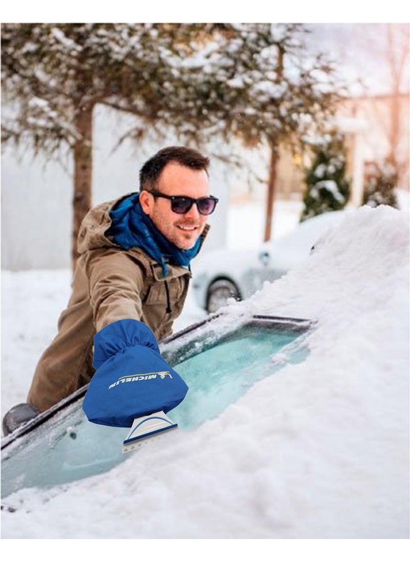 Michelin MC32637 Ice Scraper with Fleece Gloves, Wiper Cleaner  - Image 5
