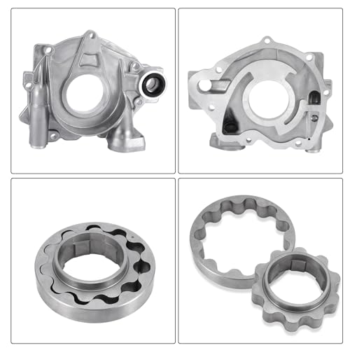 AULINK 12577097 K322 Oil Pump (2.8L 2.9L 3.5L 3.7L 4.2L) 2002-2012 For Buick Rainier,Chevy Colorado Trailblazer,GMC Canyon Envoy,Hummer H3,Isuzu Ascender i-280 i-290 i-350 i-370,Oldsmobile Saab - Image 3