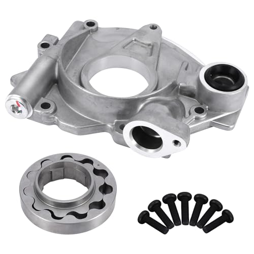 AULINK 12577097 K322 Oil Pump (2.8L 2.9L 3.5L 3.7L 4.2L) 2002-2012 For Buick Rainier,Chevy Colorado Trailblazer,GMC Canyon Envoy,Hummer H3,Isuzu Ascender i-280 i-290 i-350 i-370,Oldsmobile Saab - Image 1