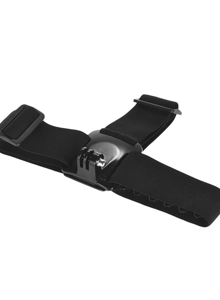 Adjustable Anti-Slip Action Camera Head Strap Headband Mount  - Image 4
