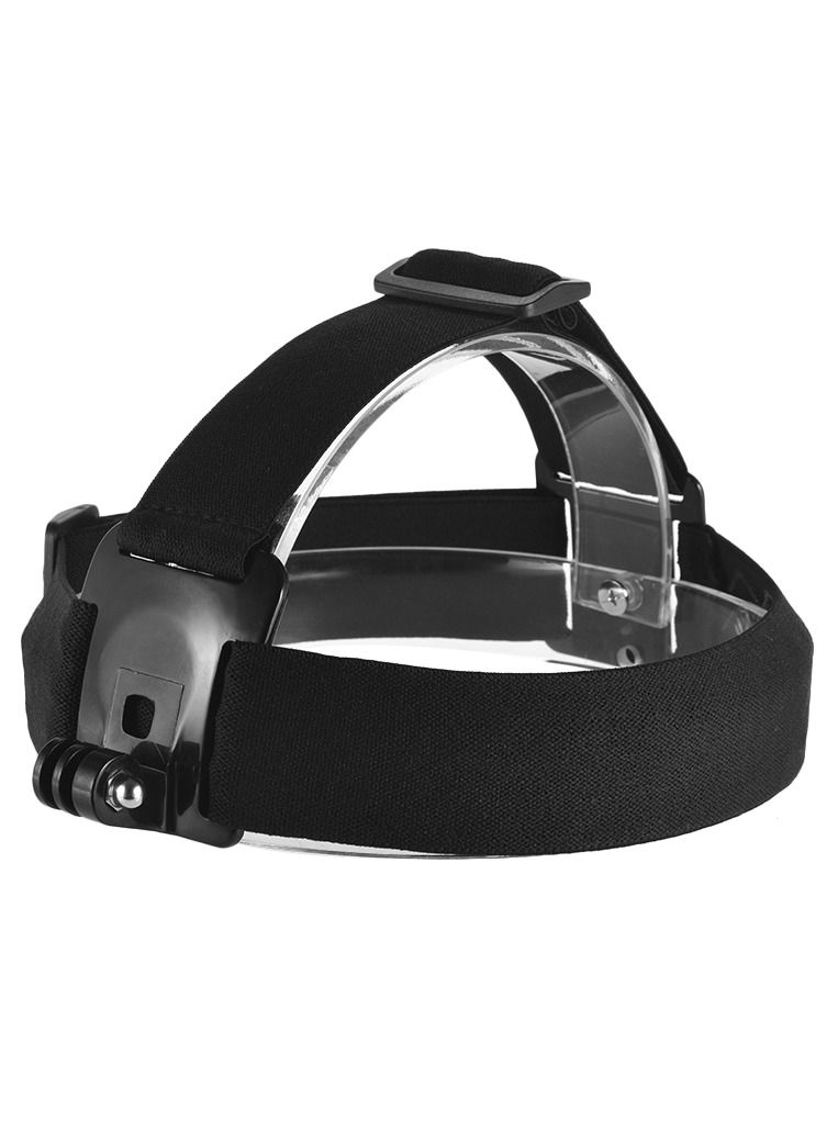 Adjustable Anti-Slip Action Camera Head Strap Headband Mount  - Image 1
