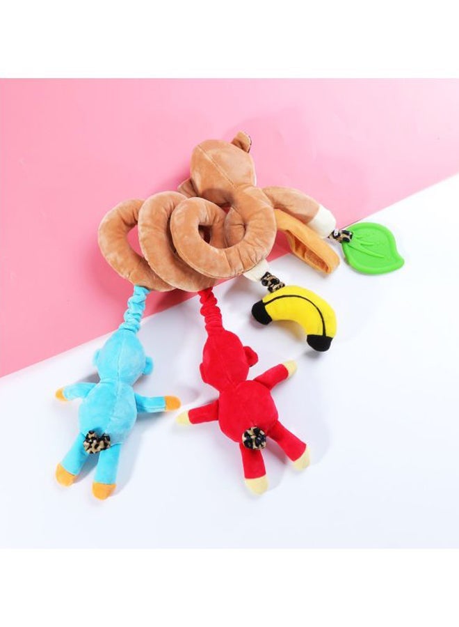 NIBEMINENT Monkey Baby Activity Spiral Bed And Stroller Toy 20x10x20cm - Image 2