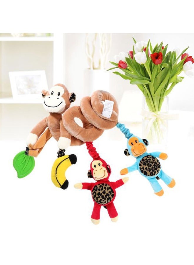 NIBEMINENT Monkey Baby Activity Spiral Bed And Stroller Toy 20x10x20cm - Image 3