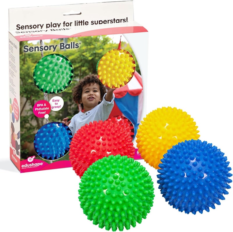 Edushape Sensory Balls - Pack of 4 - Image 1