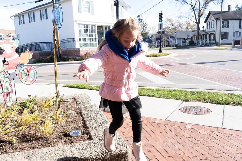 Funky Junque Kids Winter Scarf – Toddler Girl Neck Warmer, Baby Infinity Scarf, Warm Balaclava for Kids, Soft Girls Scarves - Image 4