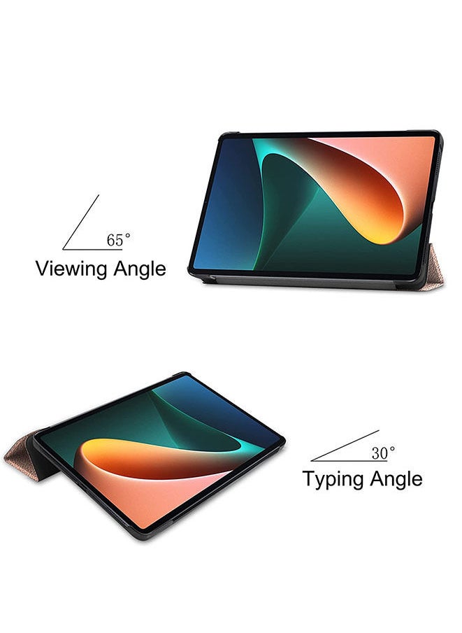 Generic - Protective Folio Cases for Xiaomi Mi Pad 5/5 Pro Tablet Rose Gold - Image 1