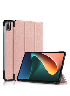 Protective Folio Cases for Xiaomi Mi Pad 5/5 Pro Tablet Rose Gold
