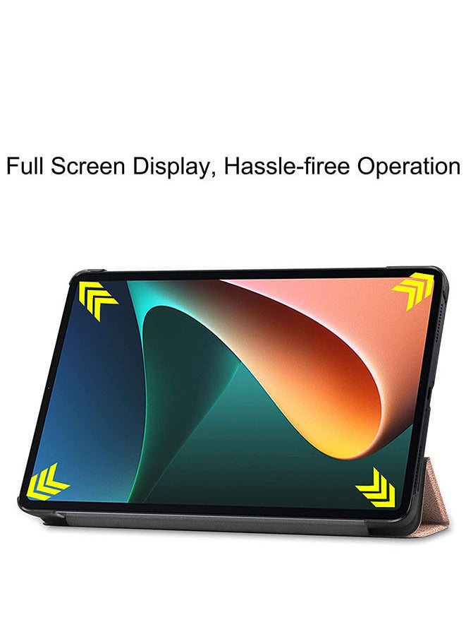 Generic - Protective Folio Cases for Xiaomi Mi Pad 5/5 Pro Tablet Rose Gold - Image 1