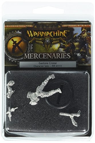 Privateer Press Warmachine Mercenary Gastone Crosse Model Kit - Image 1