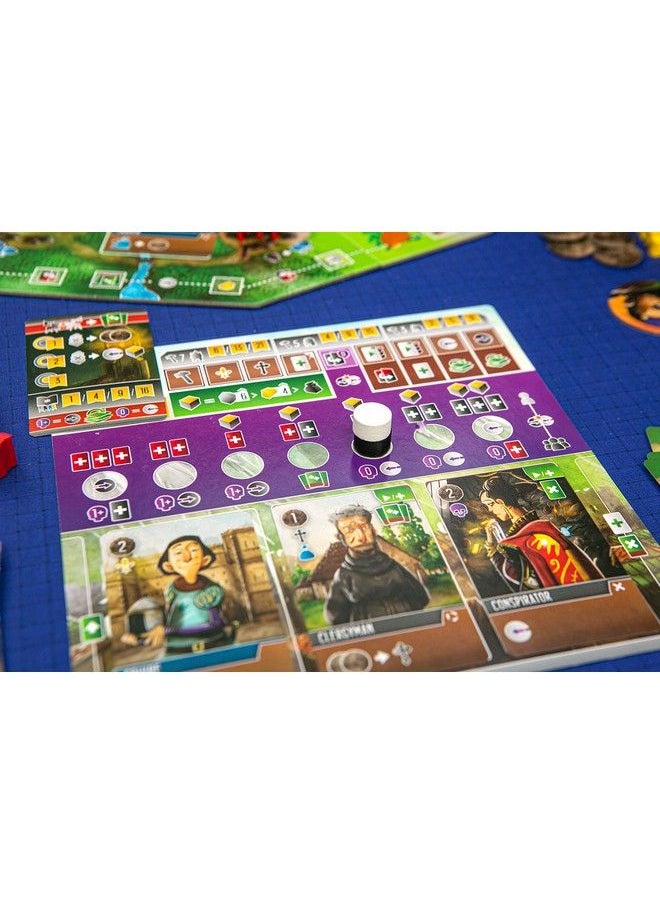 Viscounts Of The West Kingdom (Rgs2127) 1 4 Players Ages 12 And Up 60 90 Min Strategy Board Game Night For Teens Adults Be The Player With The Most Victory Points