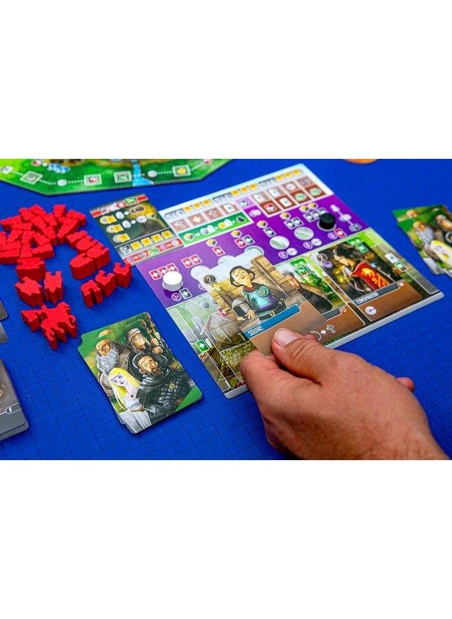 Viscounts Of The West Kingdom (Rgs2127) 1 4 Players Ages 12 And Up 60 90 Min Strategy Board Game Night For Teens Adults Be The Player With The Most Victory Points