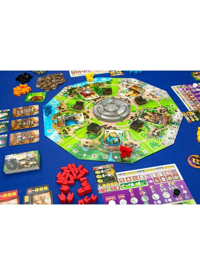 Viscounts Of The West Kingdom (Rgs2127) 1 4 Players Ages 12 And Up 60 90 Min Strategy Board Game Night For Teens Adults Be The Player With The Most Victory Points