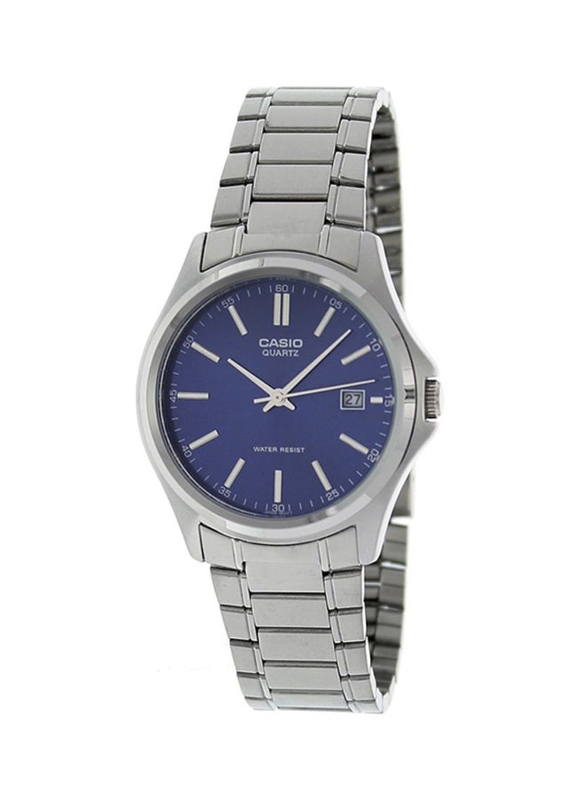 CASIO Men Water Resistant Analog Watch MTP-1183A-2A - 37 mm - Silver - Image 1