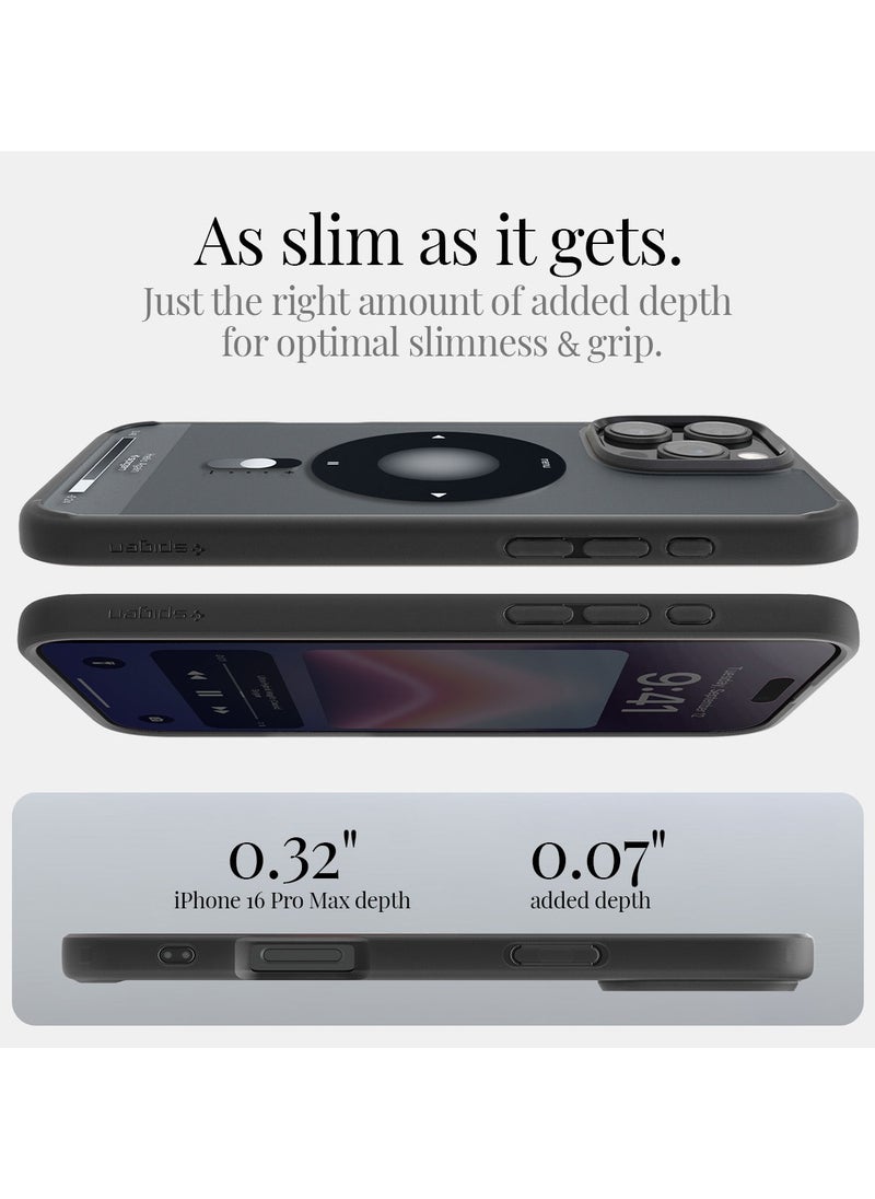 Spigen Ultra Hybrid MagFit for iPhone 16 Pro Case Cover with MagSafe (2024) Classic Black  - Image 5