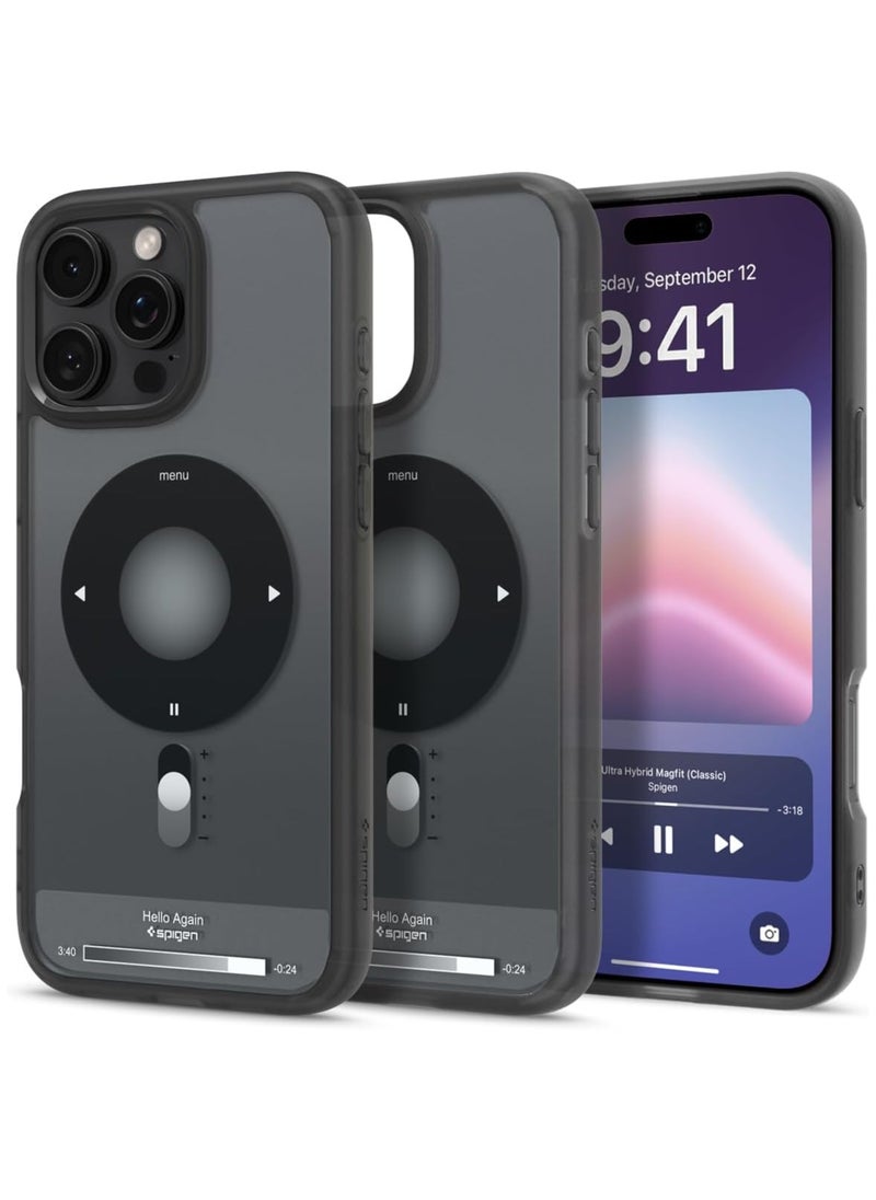 Spigen Ultra Hybrid MagFit for iPhone 16 Pro Case Cover with MagSafe (2024) Classic Black  - Image 1