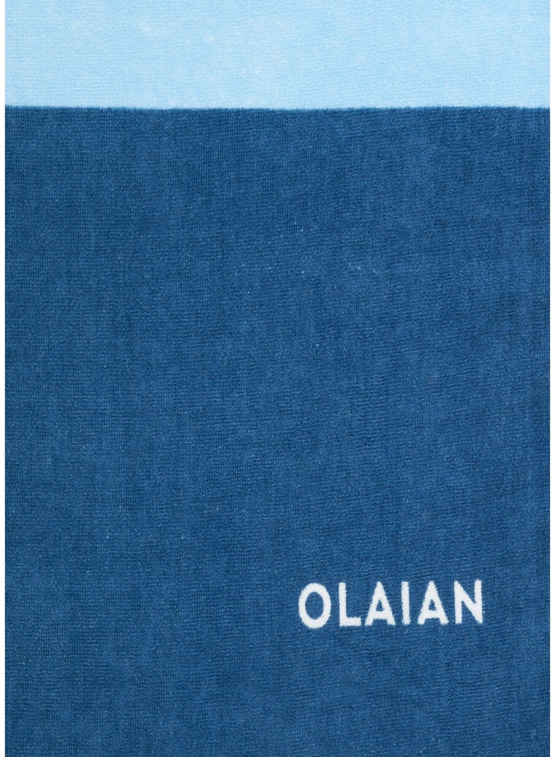 OLAIAN OLAIAN by DECATHLON, Beach Towel 145 x 85 cm - Aqua Blue  - Image 3