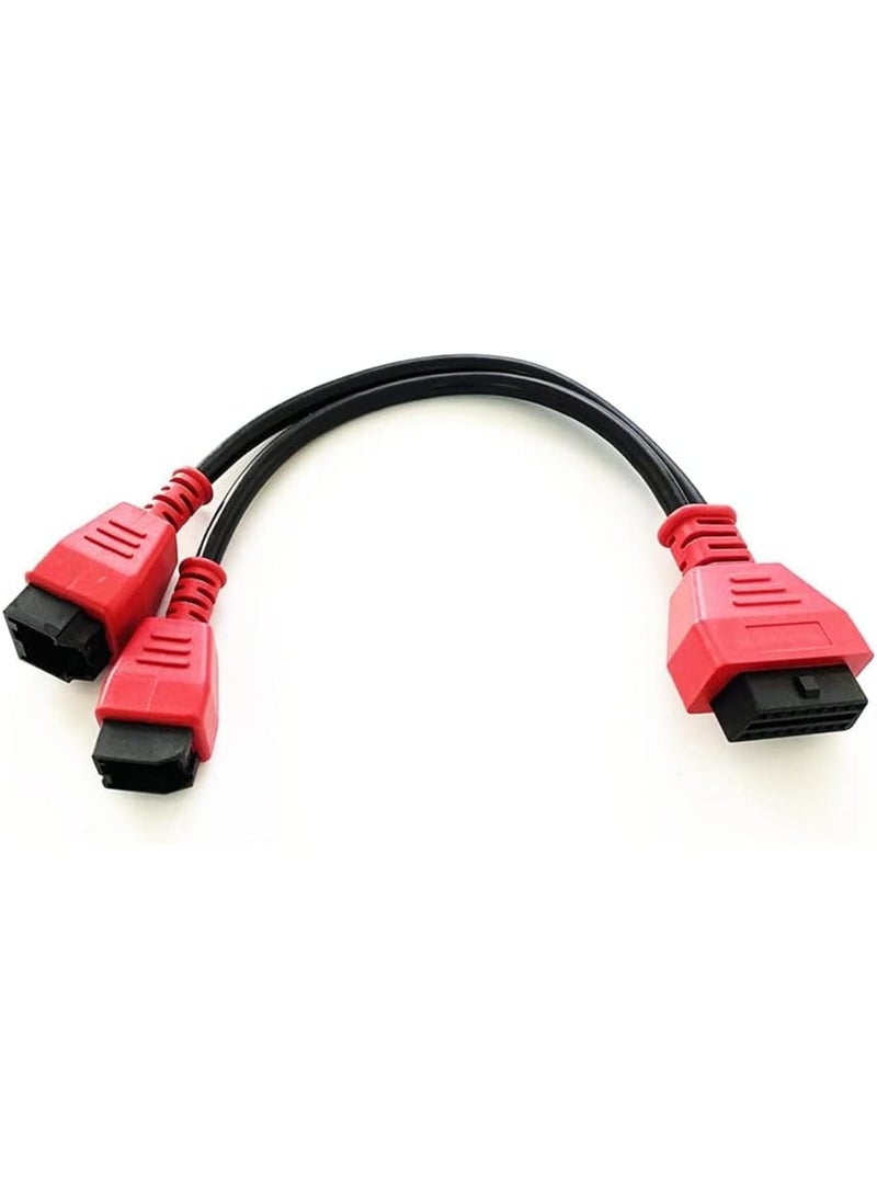 SOLARAE Cable Adaptor for Chrysler 12 8 Programming Diagnostics, Autel OBD2 Adapter Security Bypass Cable, for Autel DS808 Maxisys MS905 MS906 MS906BT MS906S PRO Elite Autel and More - Image 1