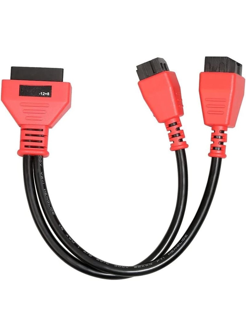 SOLARAE Cable Adaptor for Chrysler 12 8 Programming Diagnostics, Autel OBD2 Adapter Security Bypass Cable, for Autel DS808 Maxisys MS905 MS906 MS906BT MS906S PRO Elite Autel and More - Image 4