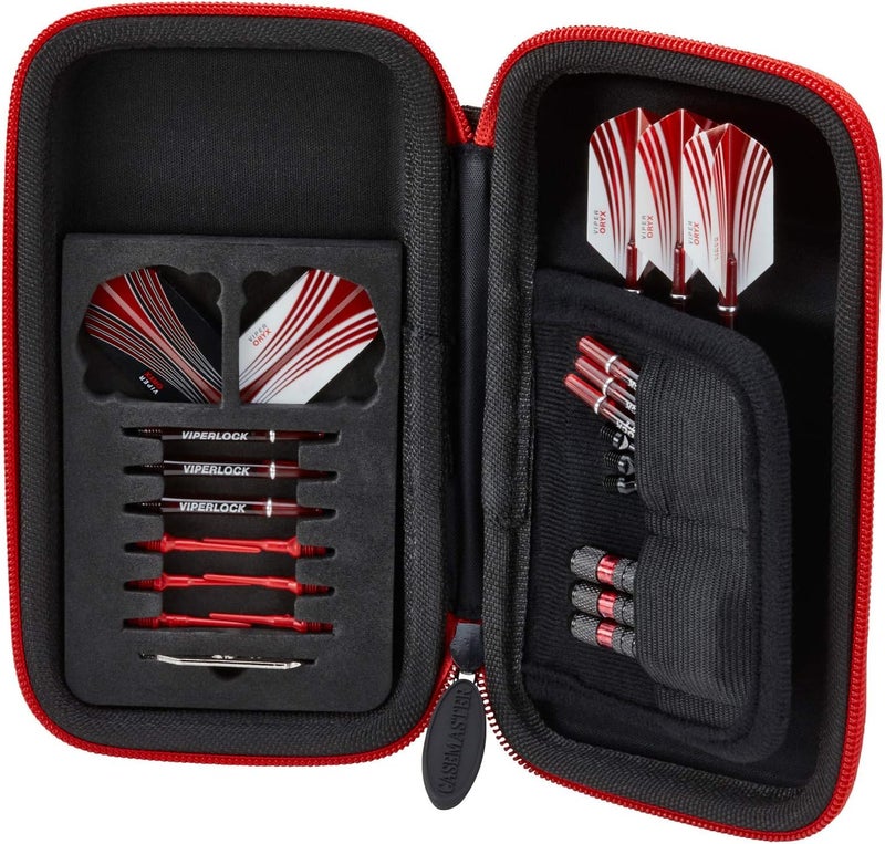 CASEMASTER Sport Dart Case, Hold One Set of Darts and Features Built-in Storage for Flights, Tips and Shafts - Image 3