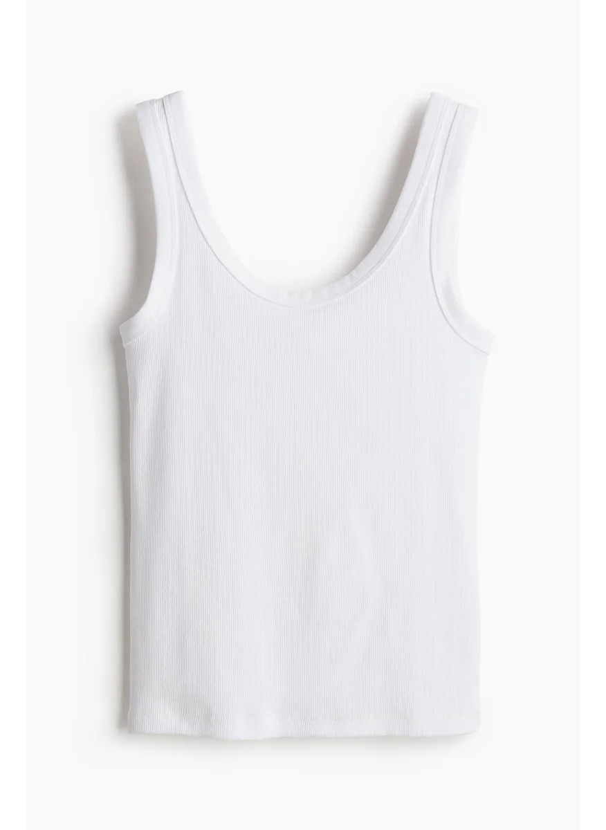 H&M Ribbed Vest Top