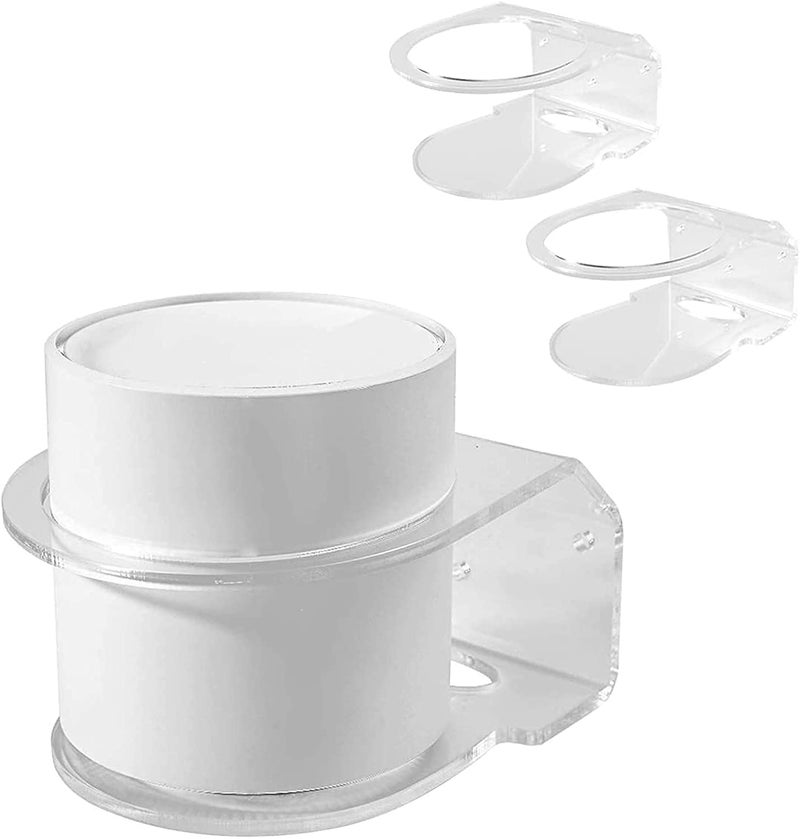 HOLACA Wall Mount Holder for TP-Link Deco X20 X55 X55 Pro X60 X68 WiFi 6 Mesh WiFi(AX1800,AX3000,AX3600),Simple and Sturdy Acrylic Wall Mount Holder Stand Bracket by HOLACA (2 Pack) - Image 1