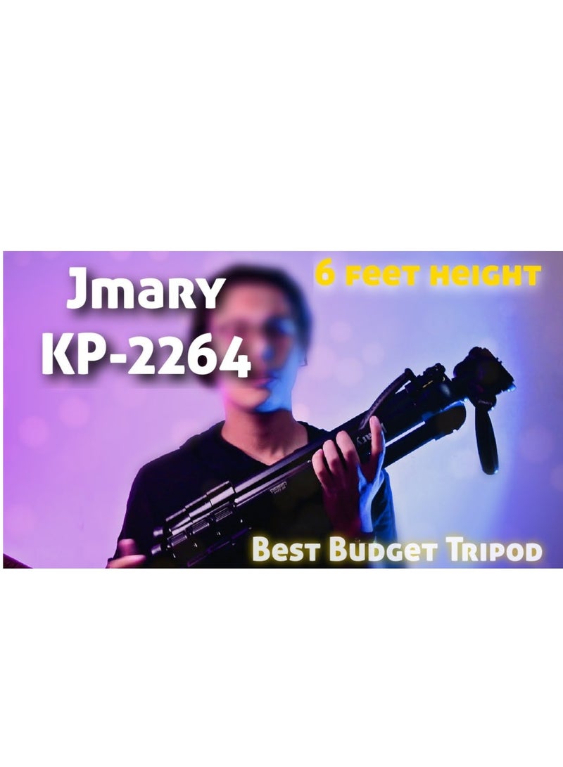 Jmary Jmray KP-2264 DSLR Camera Tripod - Image 3