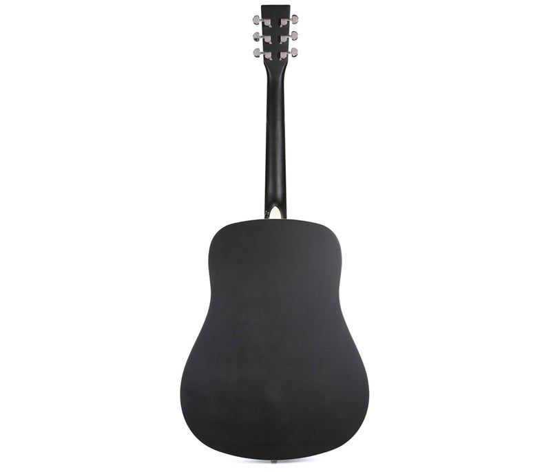 SX Guitar SD103KBK Dreadnought Acoustic Guitar Kit - Black - Image 2