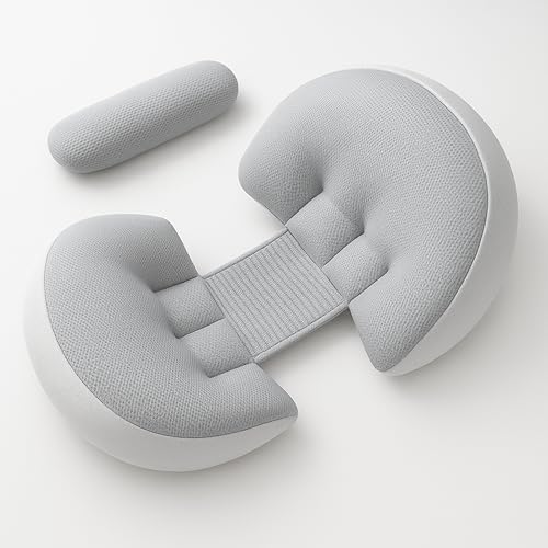 OBABY Pregnancy Pillow – Adjustable U Shaped Pregnancy Pillow for Belly and Back Support, Maternity Body Pillow for Side Sleeping, Compact Pregnancy Support Pillow for Comfort. - Image 1
