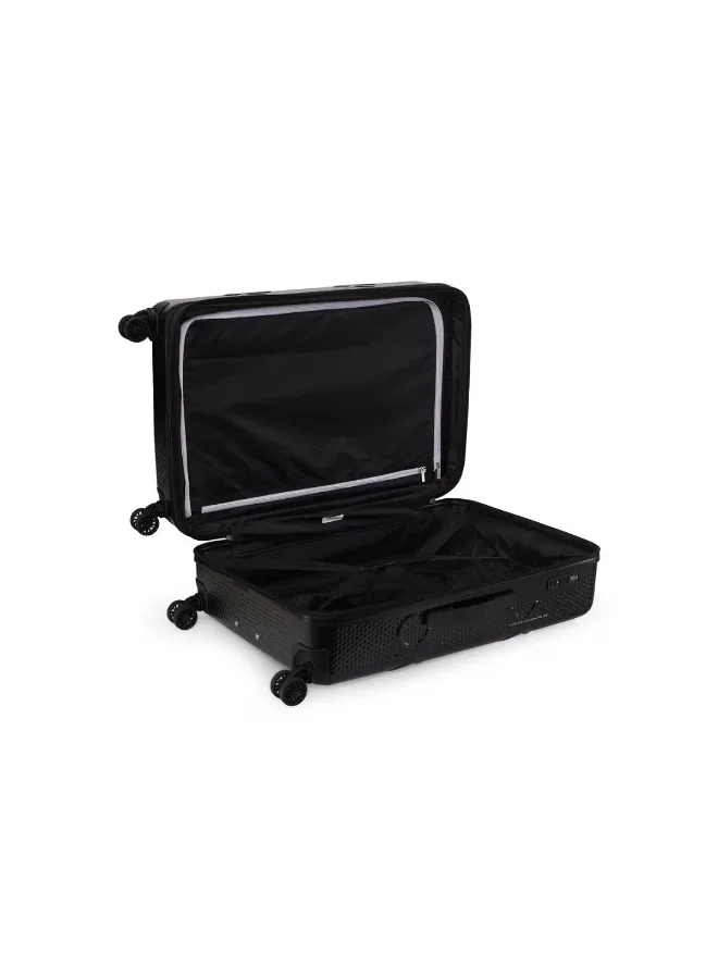 CALVIN KLEIN Black Calvin Klein Insignia 4.0 Hardside Luggage on Wheels for Unisex | Ultra Lightweight ABS with 4 Spinner Wheels | Color Black  | Best Price UAE