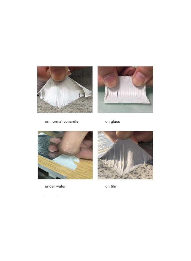 PROMASS promass Professional Super Waterproof Tape,Aluminum Foil Butyl Seal Tape for Leakage,for Roof Leak, Surface Crack, Window Sill Gap,Awning, Pipe Rupture, Boat Sealing, Etc (5 * 500cm)  - Image 4