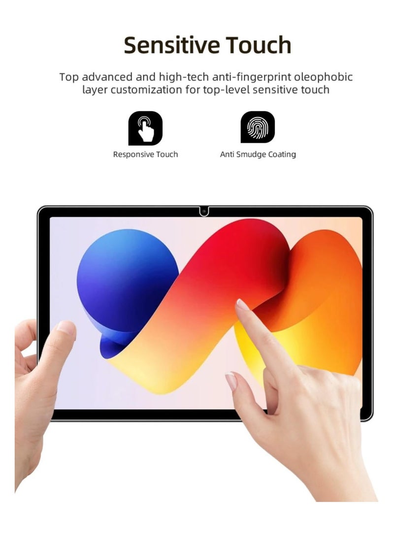Screen Protector Compatible with Xiaomi Redmi Pad 2 Pro 12.1-inch 2025 Tablet, 【2-Pack】 Tempered Glass Anti-Scratch Film, 9H Hardness, Bubble-Free, HD Clear Tempered Glass - Image 4