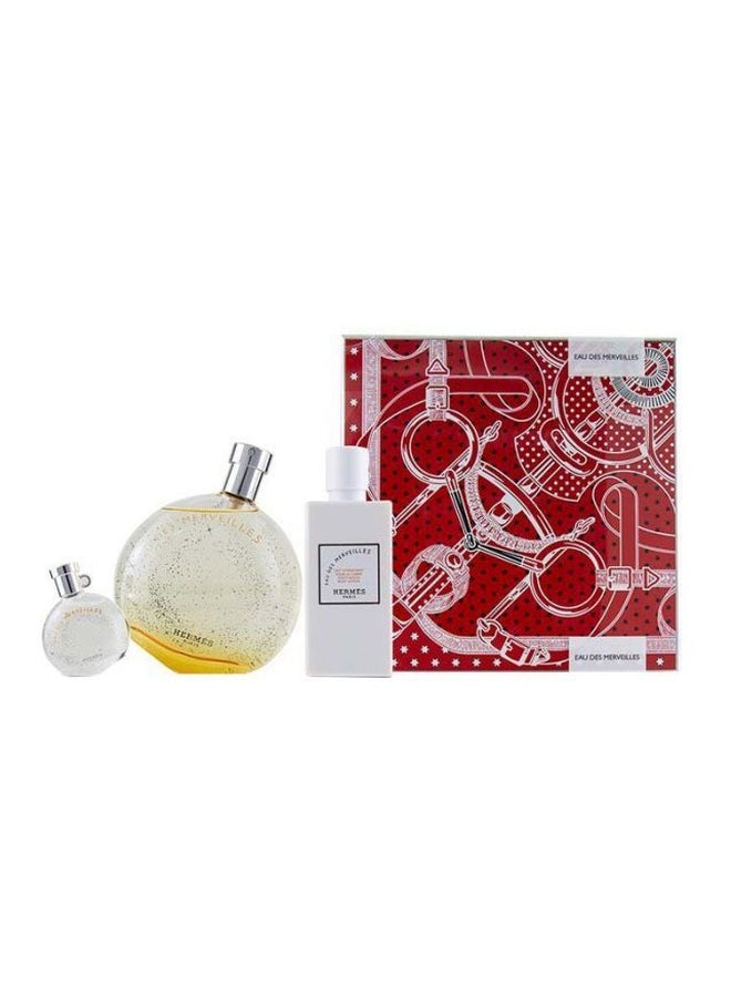 HERMES Eau Des Merveilles Gift Set 187.5ml - Image 2