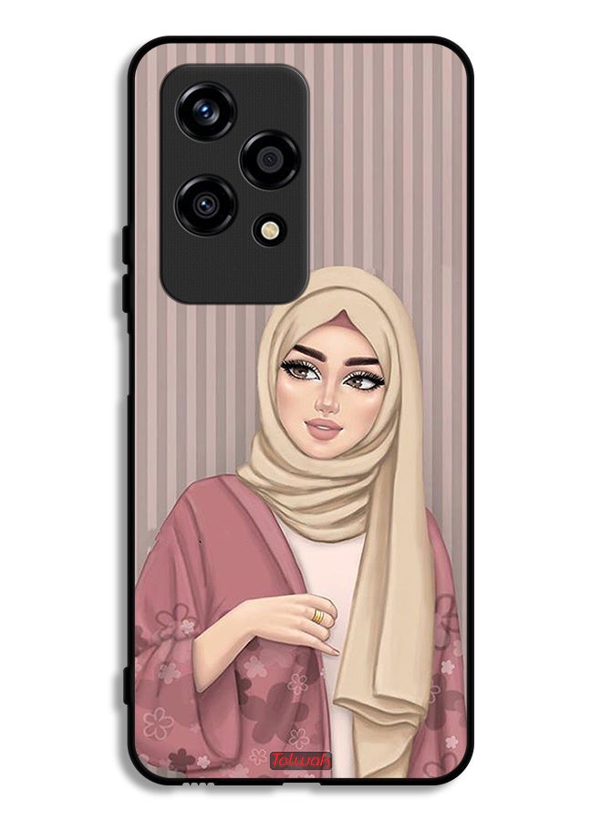 Tolwak Honor 200 Lite 5G Protective Case Cover Hijab Girl Art - Image 1