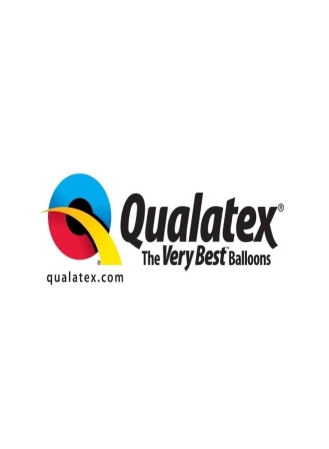 Qualatex 5" Chocolate Brown Latex Balloons (100ct) - Image 3
