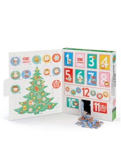 Ceaco Ceaco - Peanuts 12 Days Of Christmas Advent Calendar Puzzles - Eleven 100 Piece Mini Ornament Jigsaw Puzzles And One 300 Piece Christmas Tree Jigsaw Puzzle - 1,400 Total Pieces  - Image 2