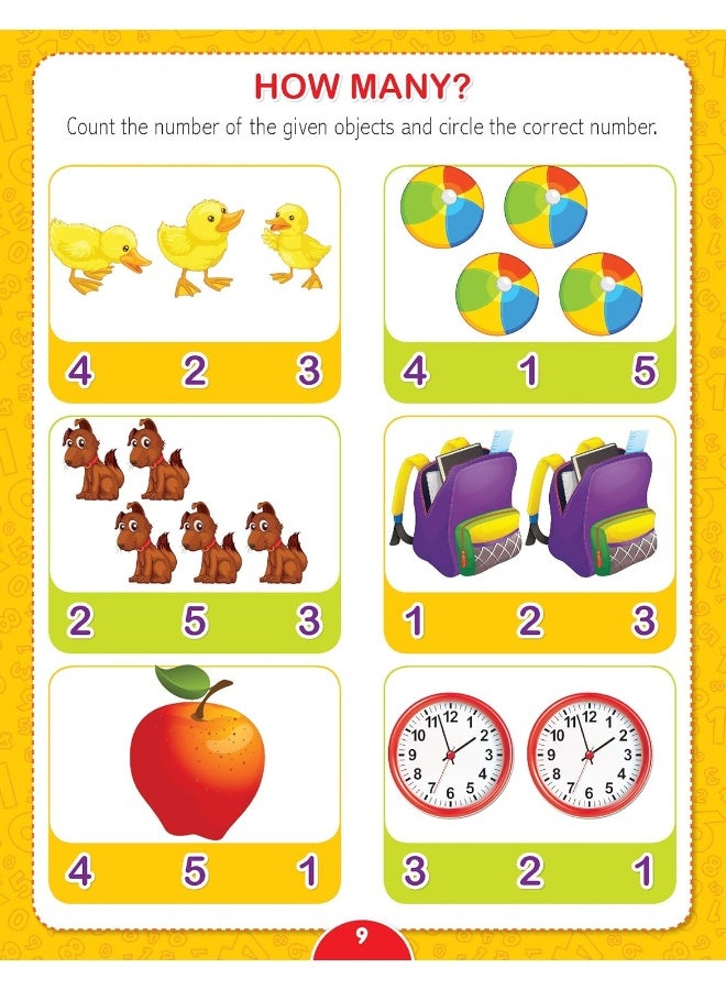 Kindergarten Maths Worksheets - Image 4