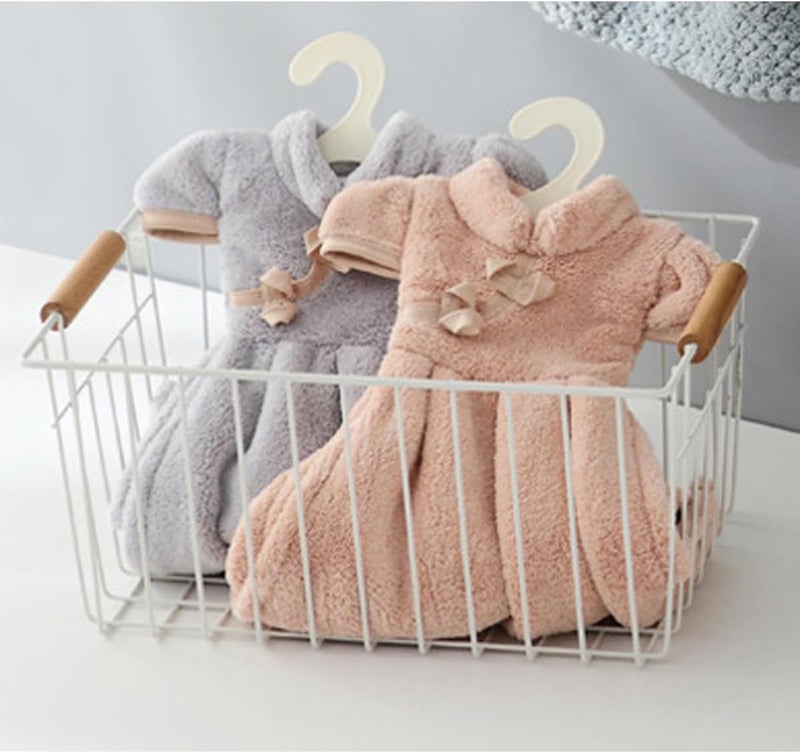 FLYING WING FLYING WING Microfiber Hanging Hand Towel with Ties - Microfiber Cleaning Towel | Double-Sided Super Absorbent Towel for Home/Kitchen/Bathroom/Wood/Furniture/Glass - Image 2