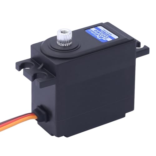 fyfracing Upgrade Metal Servo for Hyper Go 1/14 H14bm RC Car，Upgrade Digital Metal Servo Spare Parts for Jetwood DEERC 1:14 MJX 14209 14210,Not Suitable for 14301/14302 - Image 5
