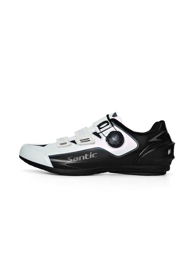 Sendik Sen Di Ke All-terrain Non-locking Cycling Shoes, Bicycle Unlocked Casual Road Shoes For Men White 42 - Image 2