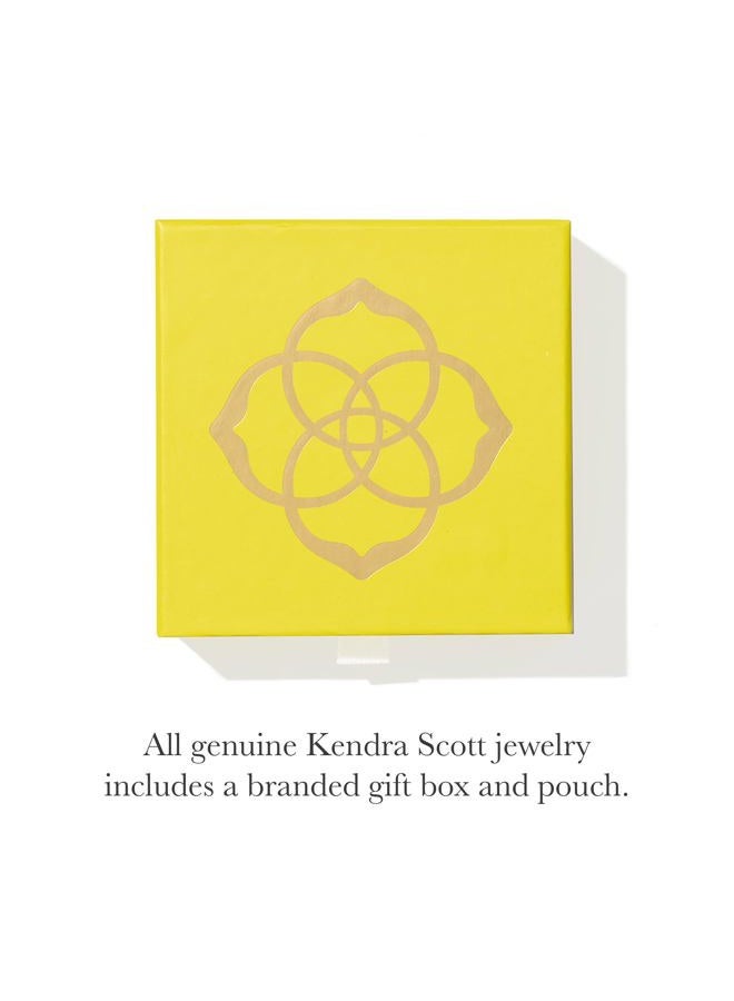 Kendra Scott Women's Elisa Birthstone Necklace September/Gold/Cobalt Cat's Eye Necklace - One Size - Image 2